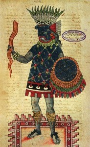 Vajra in Mayan Art - weapon of the gods